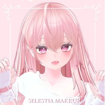 【セレスティアSelestia】🤍シンプルメイク＆瞳🤍【テクスチャ】