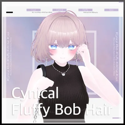 ふわふわなボブヘア