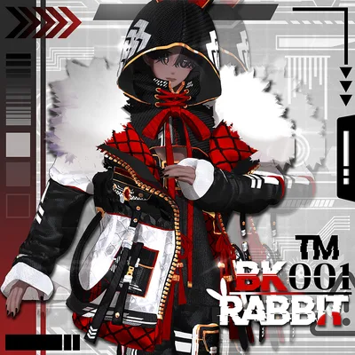 【3Dモデル】 【TM：BK001ㅡRabbit】(Full packge update)