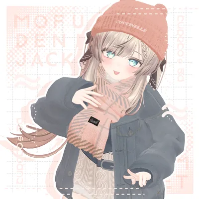 【VRC向け】MOF2 Denim Jacket【7アバター対応】