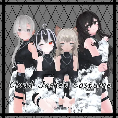 【4アバター対応】 Cloud Jacket Costume