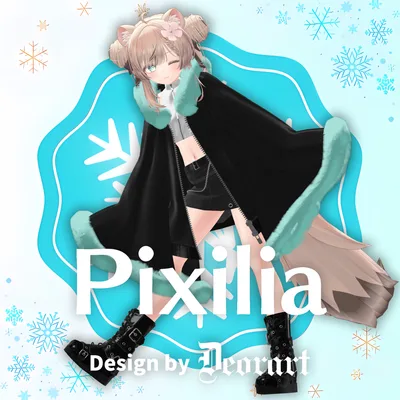 【#Deorart No.2】ピクシリア 14アバター対応 #BLUESTELLA