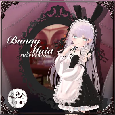 【10アバター対応】bunny maid