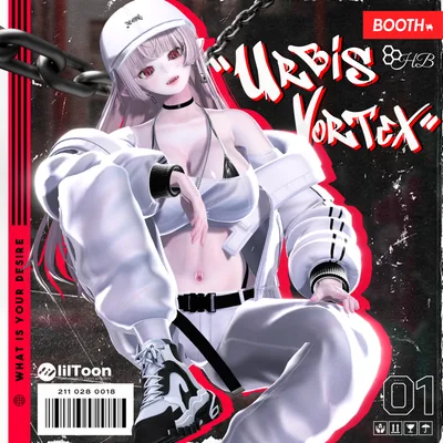 『13アバター対応』【3D衣装モデル】UrbisVortex