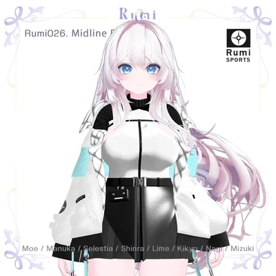 【PB】【8アバター対応】 Midline Bomber 【VRChat想定】