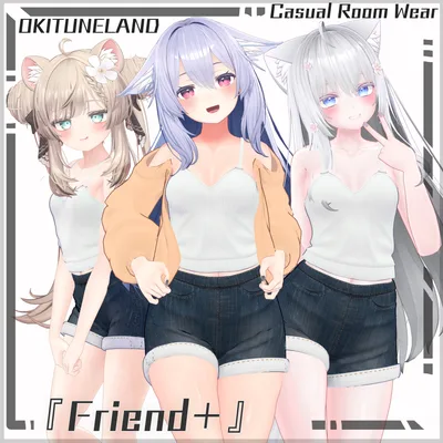 【～ #FriendPlus ～ドキッ‼️良い匂いがしそうなお姉さんがふとした所作をする際に無防備な胸元や艶やかな太ももをチラッと思わず見てしまいたくなる衣装】