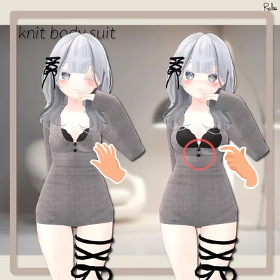 ✨【Plum update】✨【Animation】【PB】『Knit BodySuit』【10 Avatars】