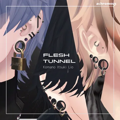 拡張ホールピアス（耳たぶ付属）【8アバター対応】