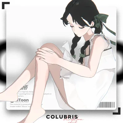 Dress -「French Wave Pleated Spaghetti Strap Dress」for 7 Avatars