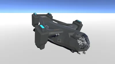 垂直離陸航空輸送機　CV-35　プレリリースモデル　3Dモデル