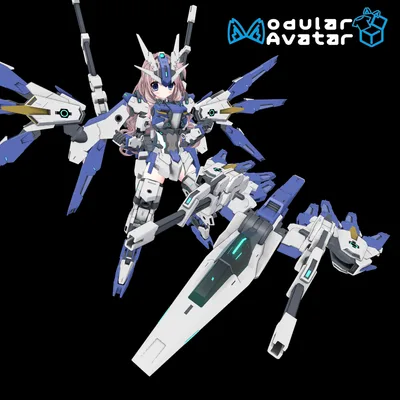 【MA対応】可変支援戦闘機「FLM-03」