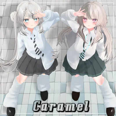 【Animation】【 8アバター対応】 Caramel 【VRChat想定】