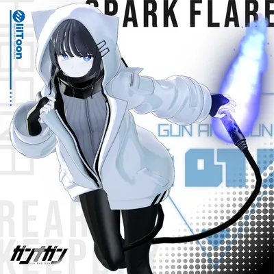 【全25対応】Spark flare【#VRガンナガン ヒバナ衣装】