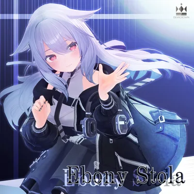 【VRChat】Ebony Stola【桔梗対応】