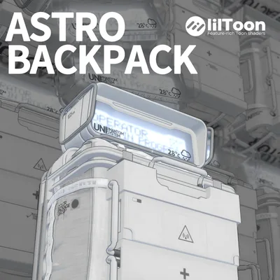 【3Dモデル】Astro backpack
