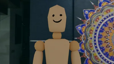 {Bob} Wooden Mannequin Avatar =VRChat= =Fallback= Quest+PC