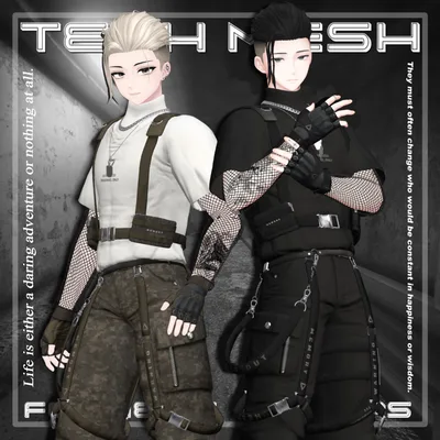 Tech Mesh (for Men's avatars)   #3BON