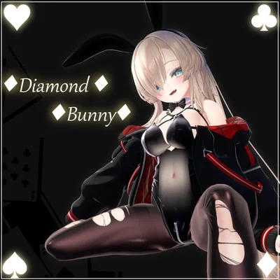 【14アバター対応】『ダイヤモンドバニー-Diamond_Bunny-』【MA対応】