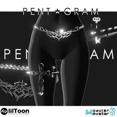 チェーンベルト、ガーターベルト【Saffron】アバター４名対応