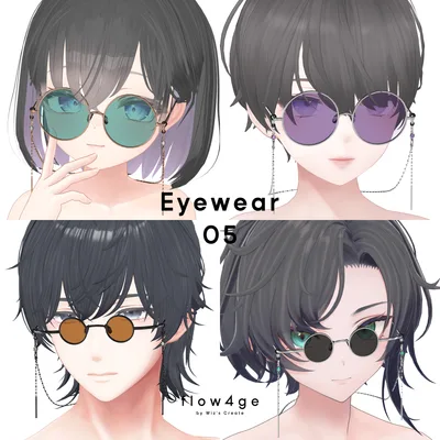 Eyewear 05【VRChat想定】