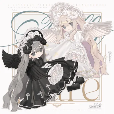 🖤Dolly Nightmare🖤 【まめふれんず対応衣装】
