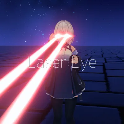 【VRChat想定・MA対応】目からビーム - Laser Eye -