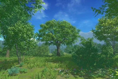 【ワールド パーツ販売】広葉樹フィールド