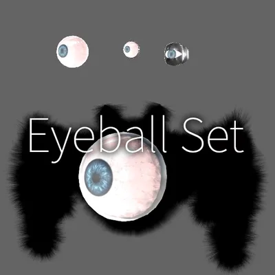 【VRC想定】眼球セット / Eyeball Set