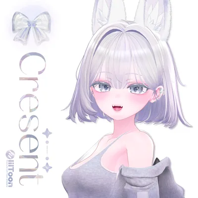 【9 avatars】【VRC Hair】 ♥ Cresent_Hair ♥