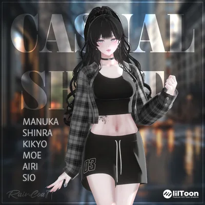 [6 アバター対応] Casual Shirt