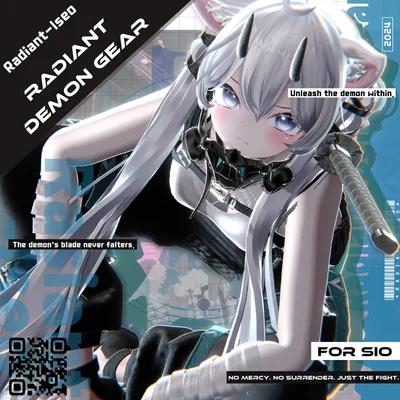 ⛄winterSALE⛄【⚔Radiant Demon Gear⚔】9アバター対応Radiant-iseo