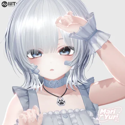 【16アバター対応 VRC Hair】Shade Wolf