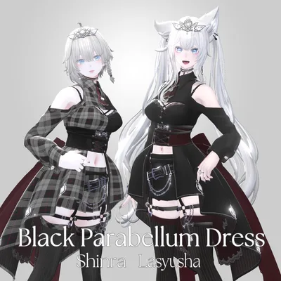 BlackParabellumDress【ラシューシャ、森羅、白雨対応】