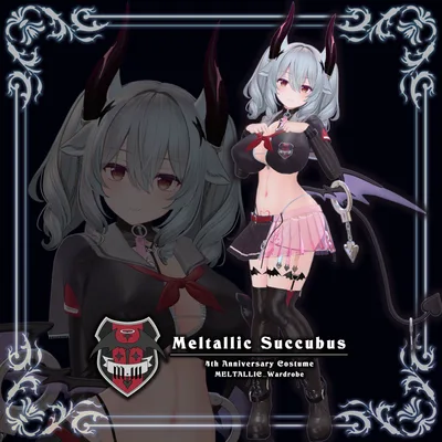 ［ミルティナ・マヌカ・愛莉・しなの・桔梗・シフォン＆ライム対応］MELTALLIC Succubus (メルトリックサキュバス)
