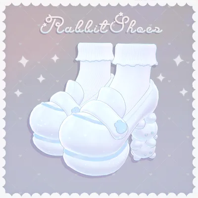 【3Dモデル】RabbitShoes✦21キャラセミ対応✦