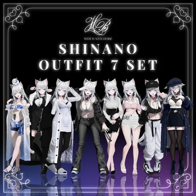✨45%✨『しなの-shinano-対応』outfit 7set
