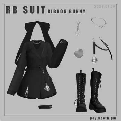 【VRC】RB_Suit (21 Avatars 対応)