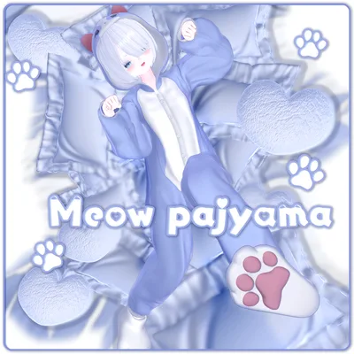 🐾Meow Pajyama+Hair🐾