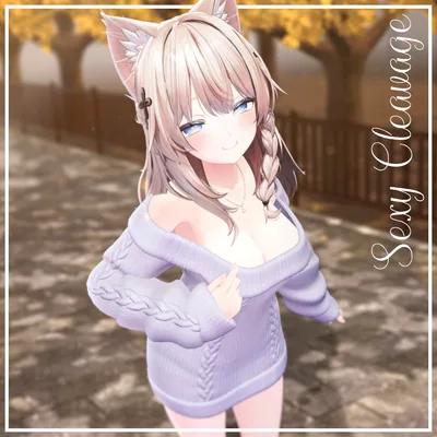 【6アバター対応】Sexy Cleavage