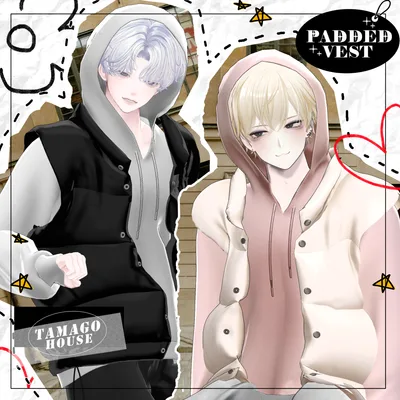 [4アバター対応です] PADDED_VEST