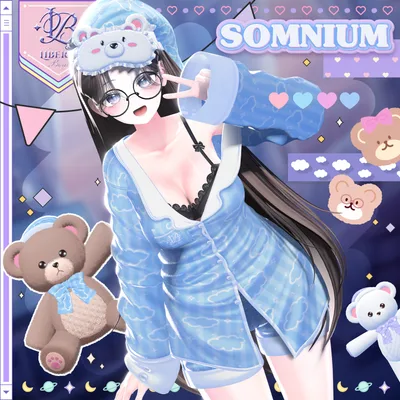 【13アバター対応】🐻SOMNiUM💤 #Libero_Boutique