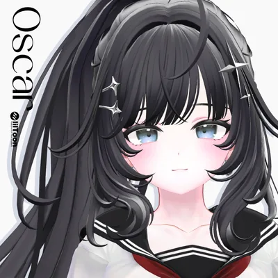 【8 avatars】【VRC Hair】♥ Oscar_Hair ♥