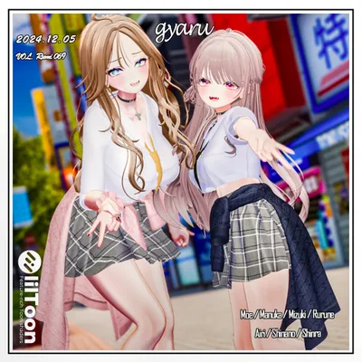 【PB】【11アバター対応】 GYARU 【VRChat想定】