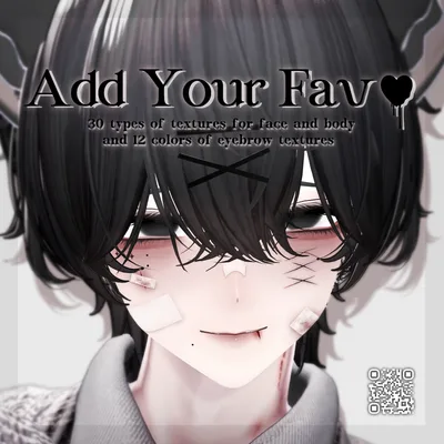 Add Your Fav🖤 +26アバター対応+