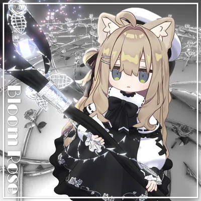 【まめふれんず対応衣装】Bloom Rose（ギミック付）