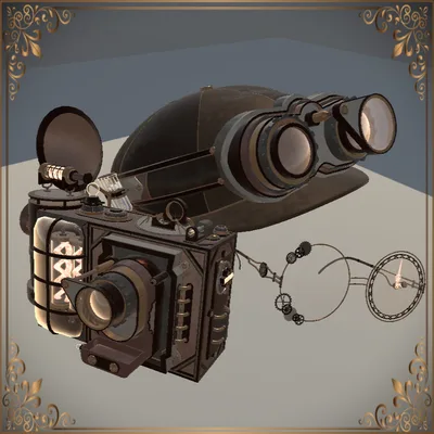 Steampunk photographer set (スチームパンクフォトグラファーセット)