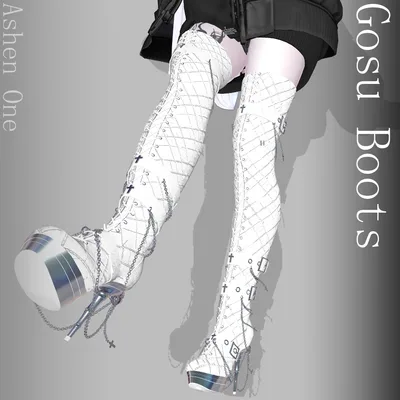 【#Ashenclothes】Gosu Boots 【VRChat】