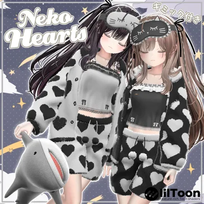 【10アバター対応】Neko hearts