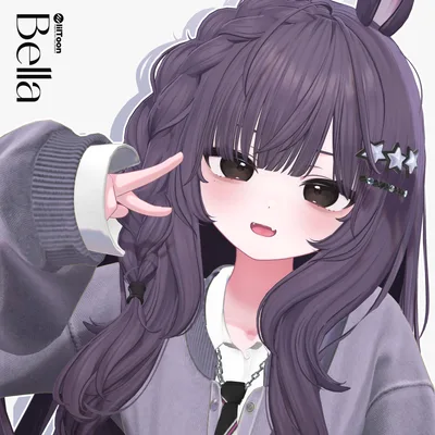 【10 avatars】【VRC Hair】♥ Bella_Hair ♥