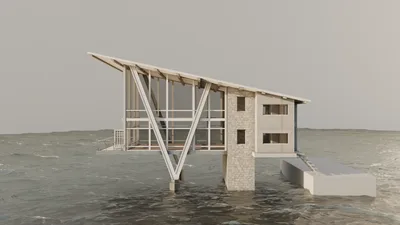 FREE Modern Ocean Side World